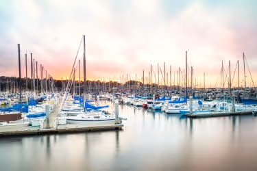 Fishing Boats at the Fisherman's Wharf Monterey