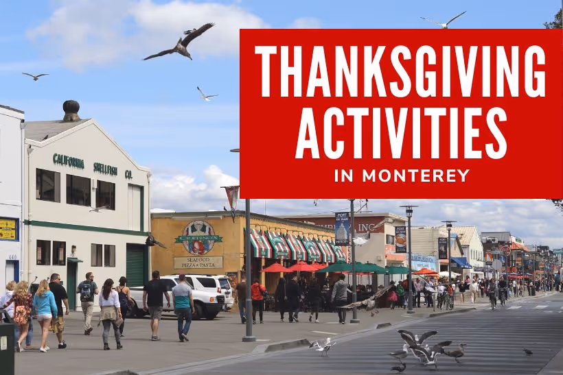 Thanksgiving Activities in Monterey - Canery Row