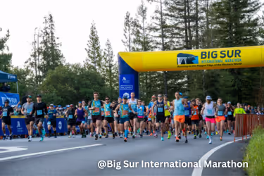 Big Sur International Marathon start