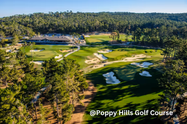 Poppy Hills Golf Course Aerial Picture