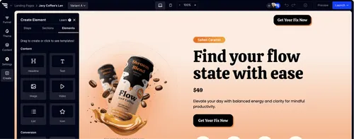 Shopify Landing Page Builder