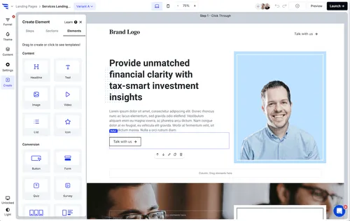 Shopify Landing Page Builder