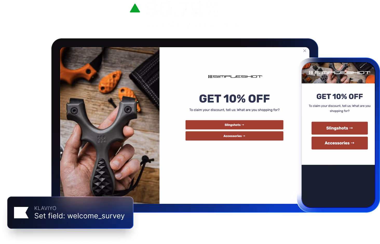 Popup survey