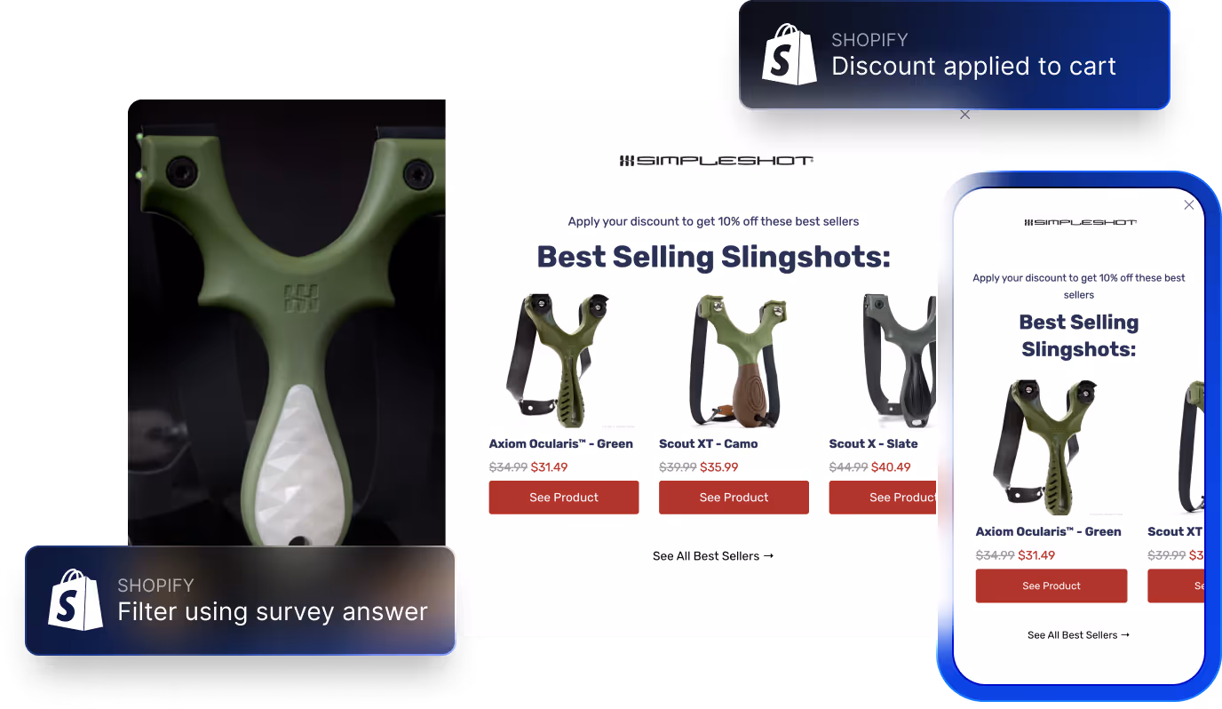 ecommerce product popup