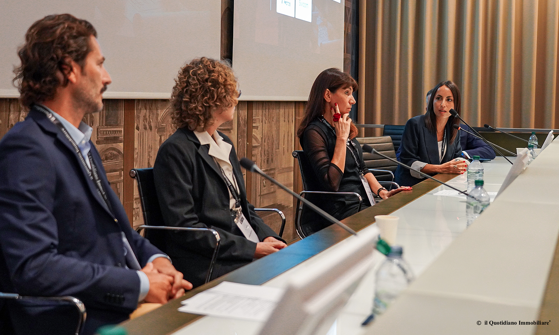 Carmen al Convegno de il Quotidiano Immobiliare