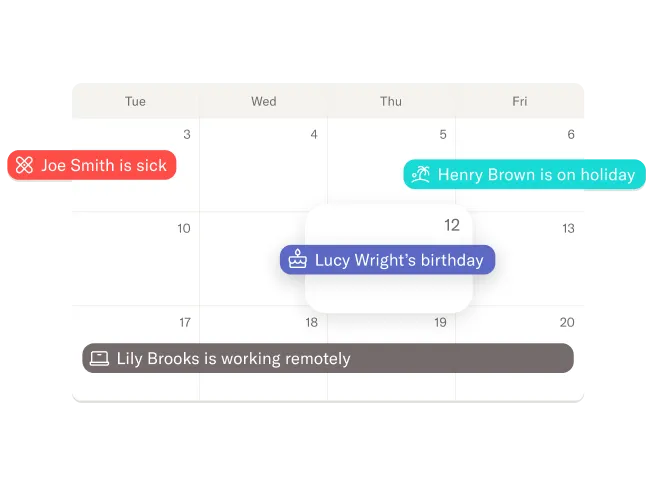 A calendar with the date and time highlighted.