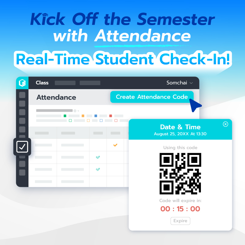 Kick Off the Semester with Attendance Real-Time Student Check-In