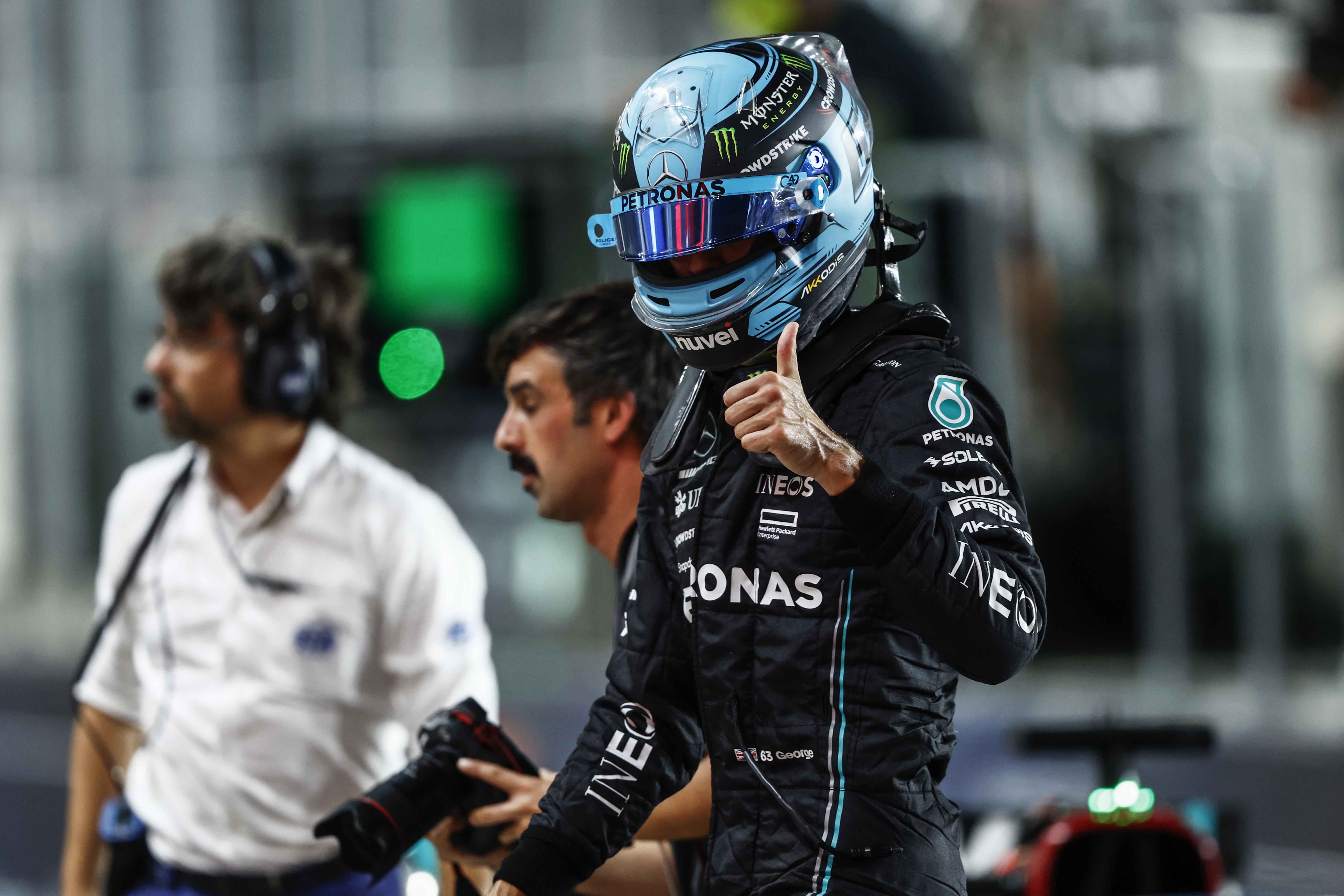 Pair of fourth-place finishes for George Russell in Qatar Grand Prix Sprint  weekend