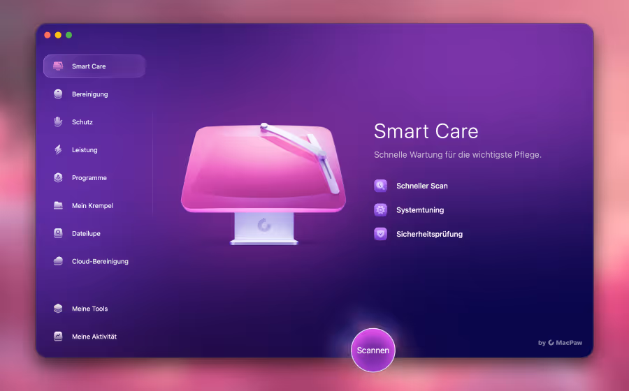 CleanMyMac Video Preview