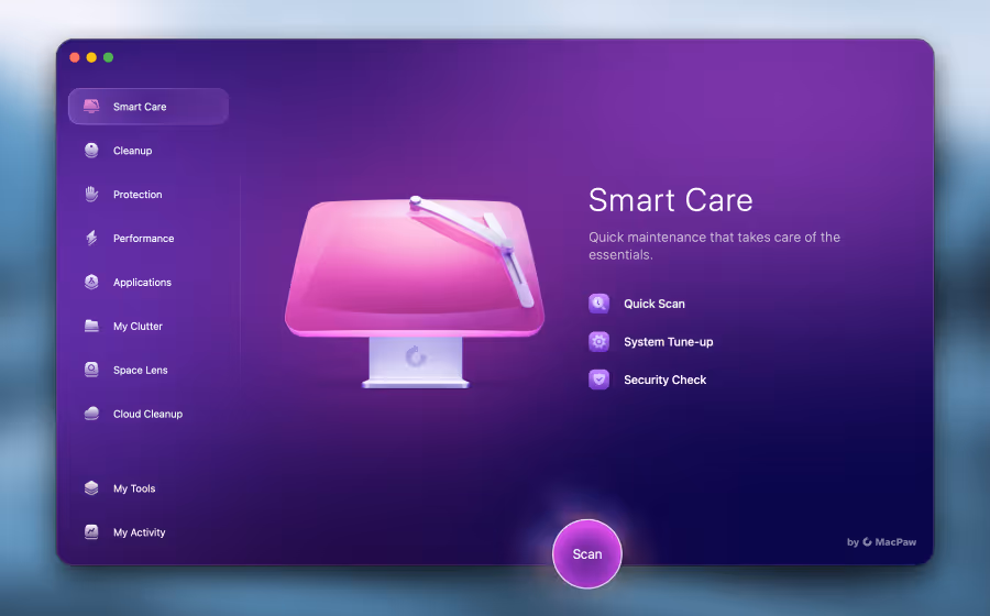 CleanMyMac Video Preview