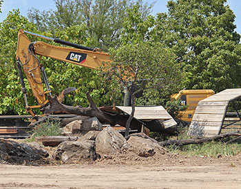 Tiger Falls Construction Photo