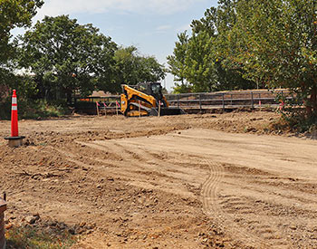 Tiger Falls Construction Photo