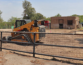 Tiger Falls Construction Photo