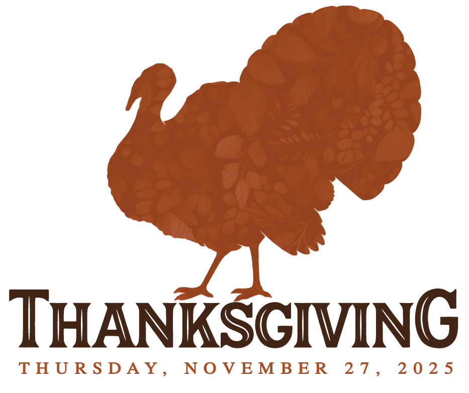 Happy Thanksgiving, Celebrate with us Thursday, November 27, 2025 at Water Grill