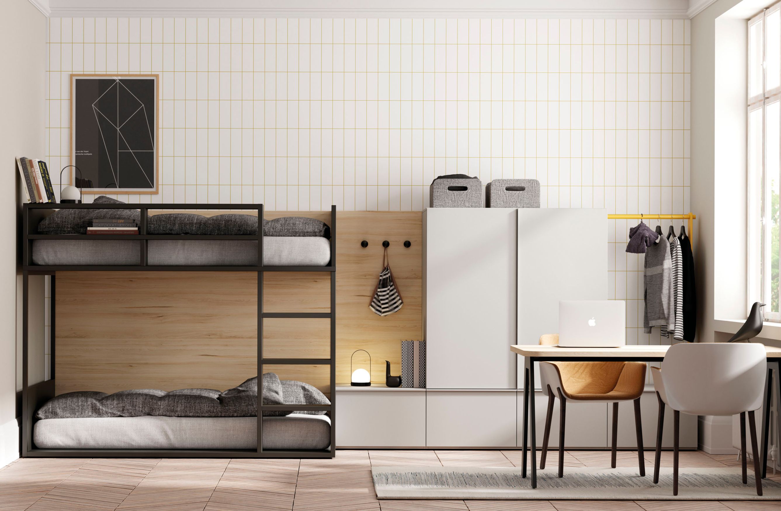 Las composiciones se transforman a medida que nuestros hijos crecen y cambian sus necesidades de espacio.