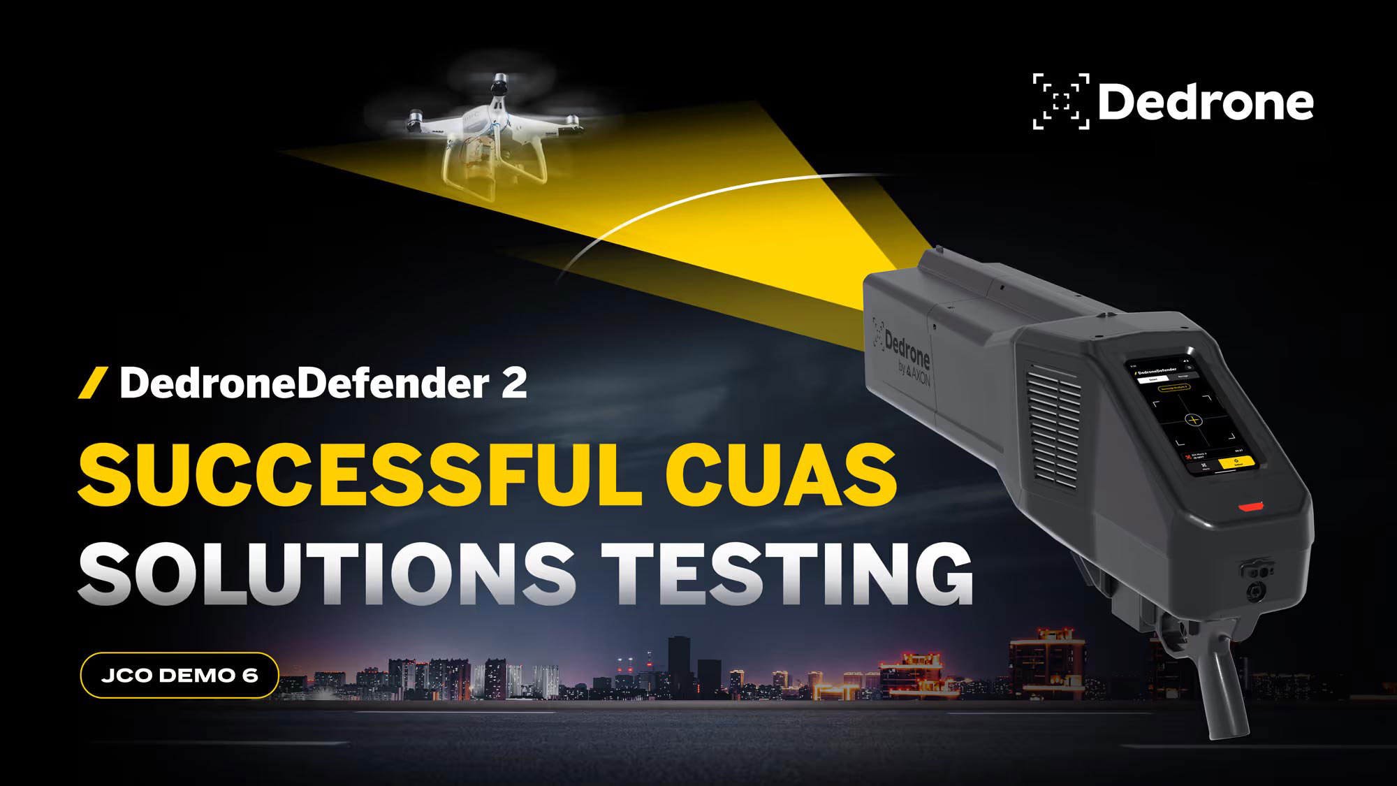 نجاح اختبار حلول CUAS الناجحة