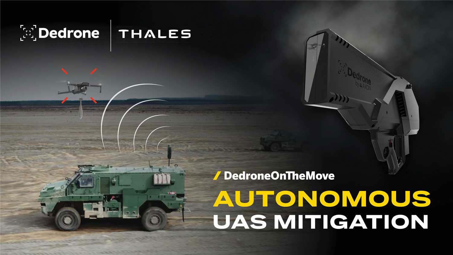 التخفيف من حدة الطائرات بدون طيار ذاتية التشغيل