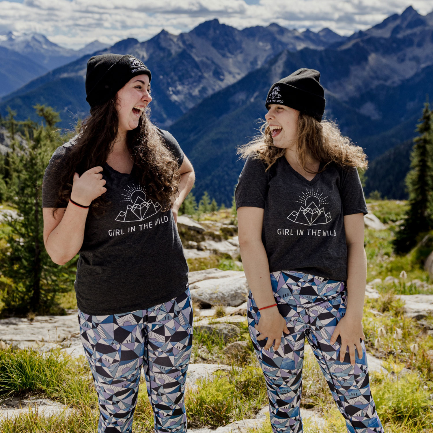 Brand design, web design and development, and printed marketing materials for Girl In The Wild, by Flipside Creative.