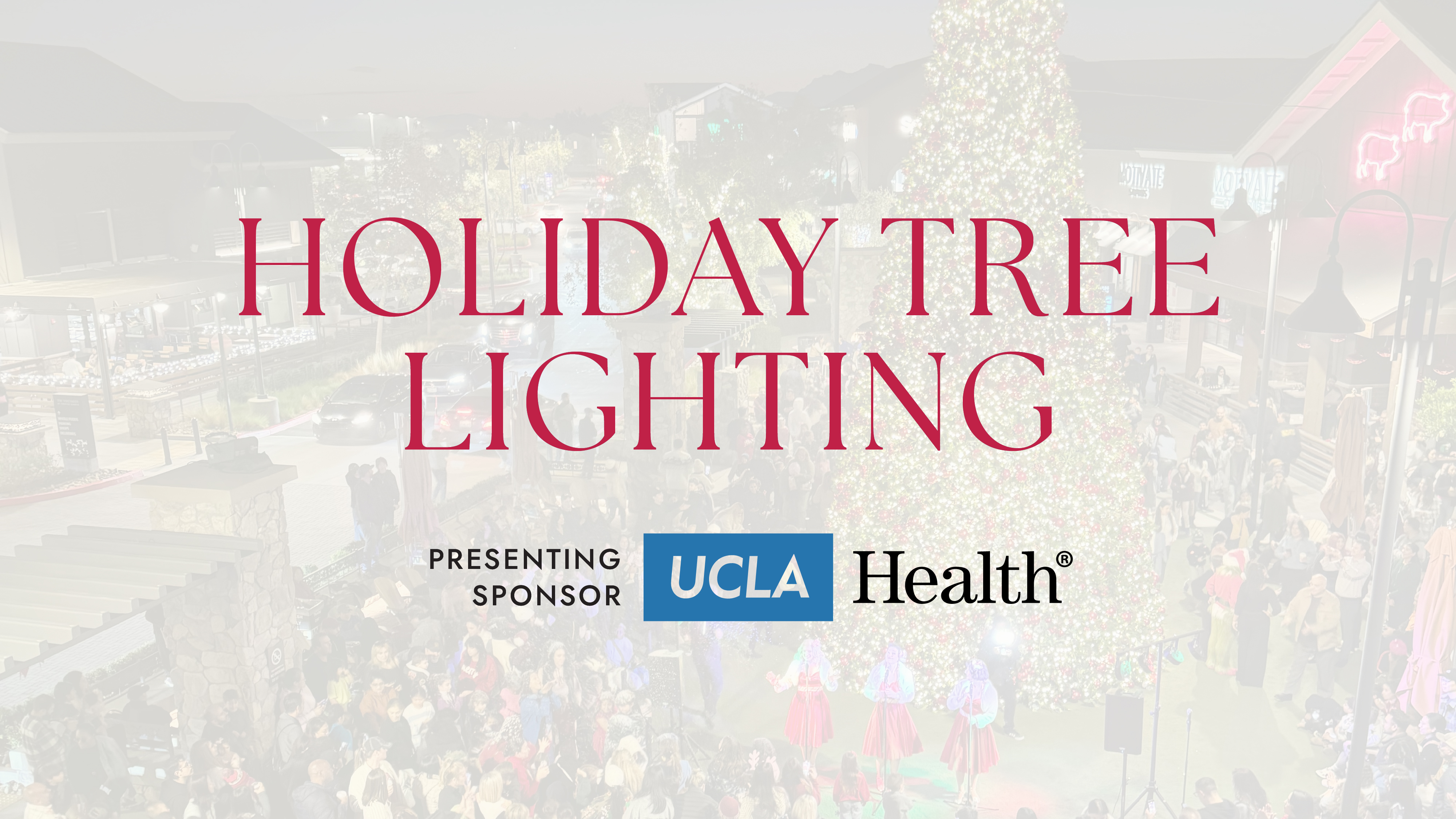 Image representing the Tree Lighting event at The Vineyards at Porter Ranch in Porter Ranch, CA 91326