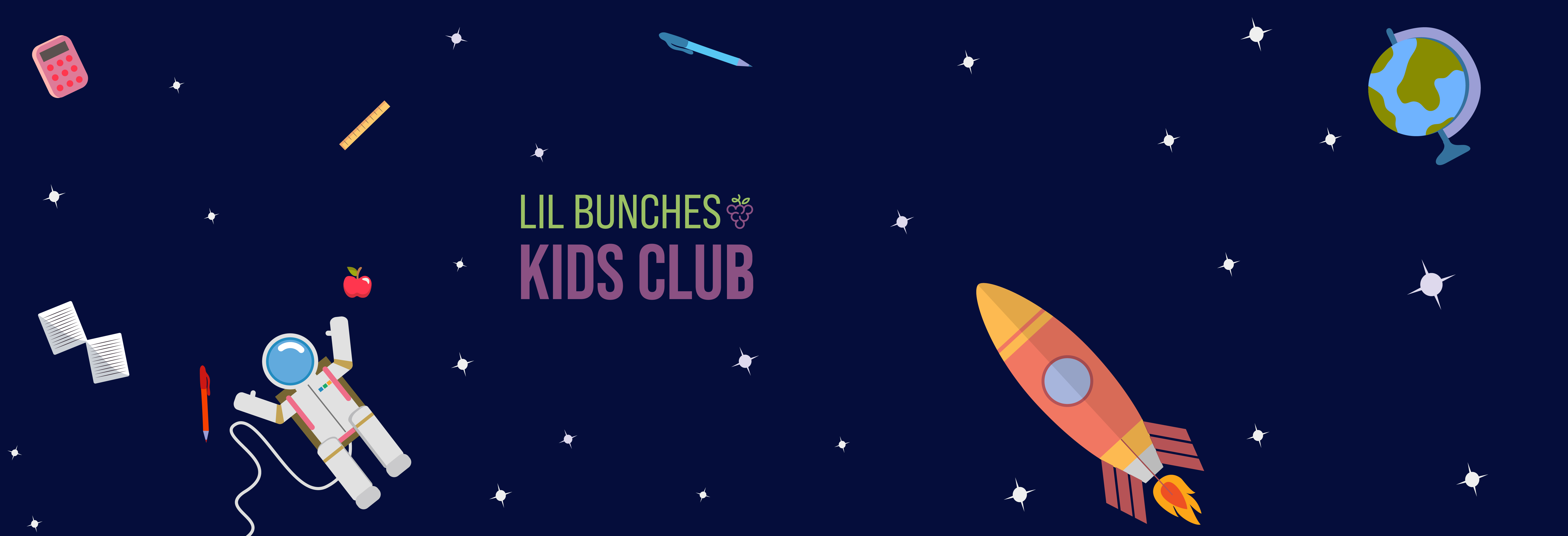 Lil Bunches Kids Club - To Infinity & Back to School