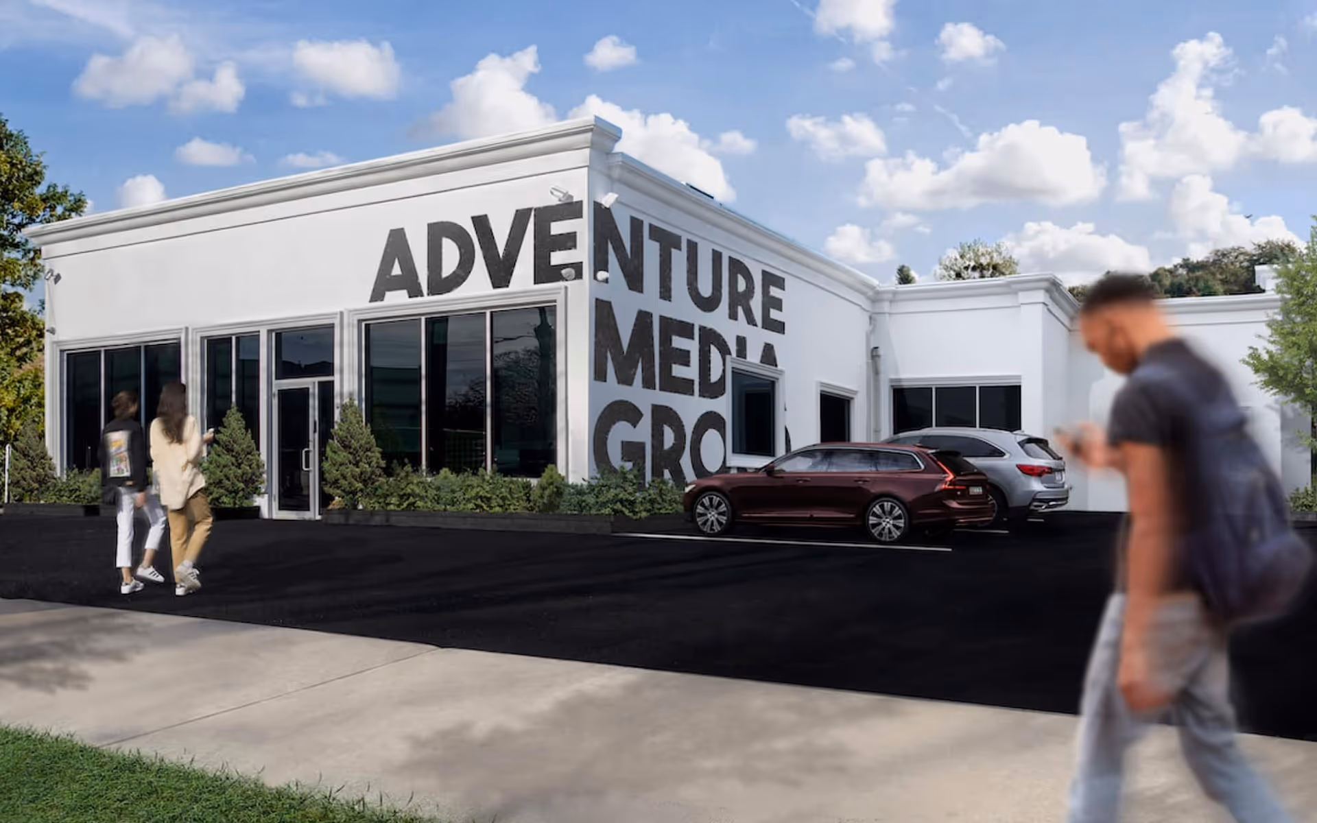 A vivid cloudscape set against a bright blue sky, representing the light, airy, and innovative design approach of Nimbus Library.