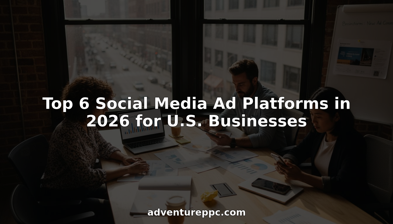 Top 6 Social Media Ad Platforms in 2026 for U.S. Businesses