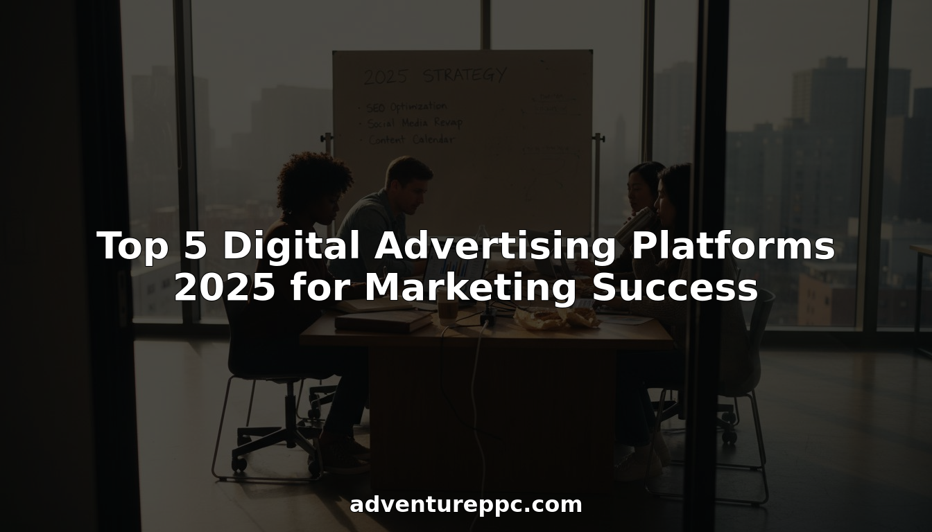 Top 5 Digital Advertising Platforms 2025 for Marketing Success