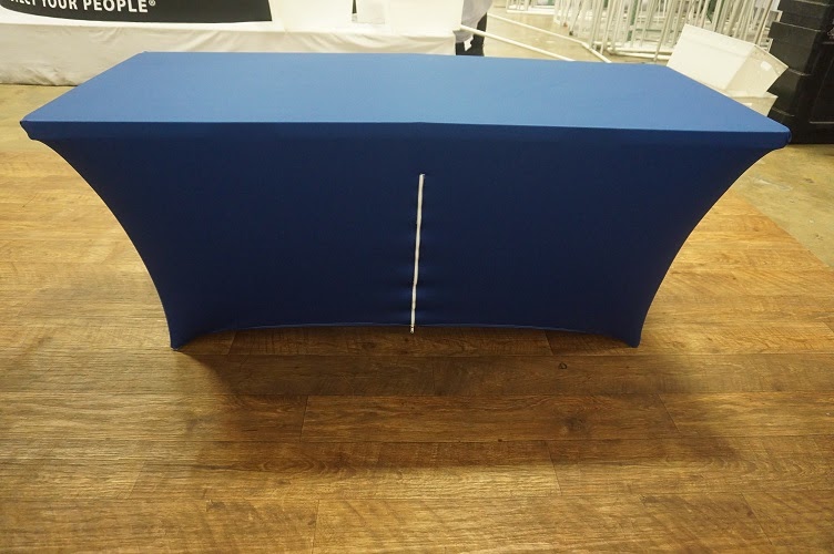 Back of a Tension Table Cover