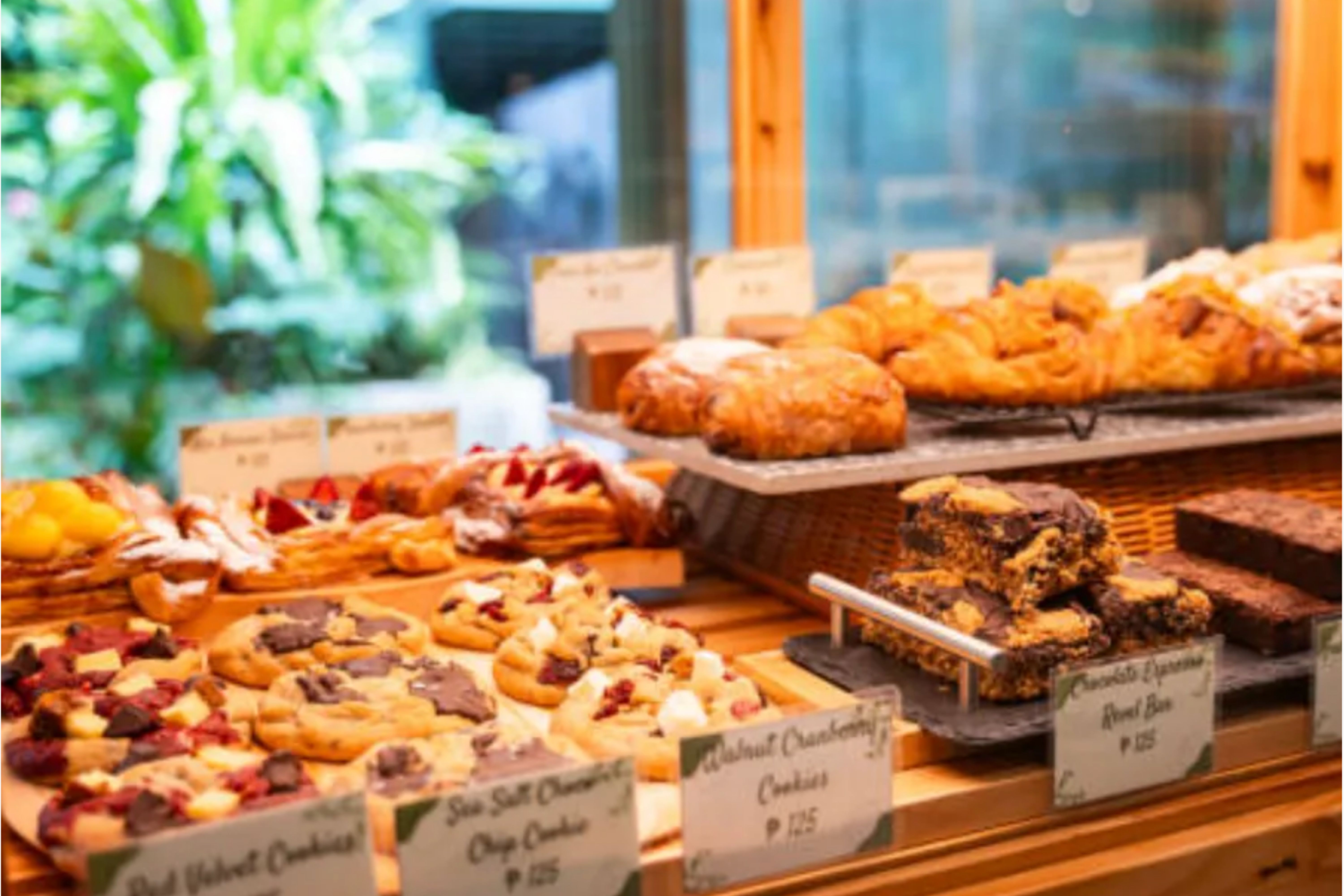 Snacks at a tradeshow