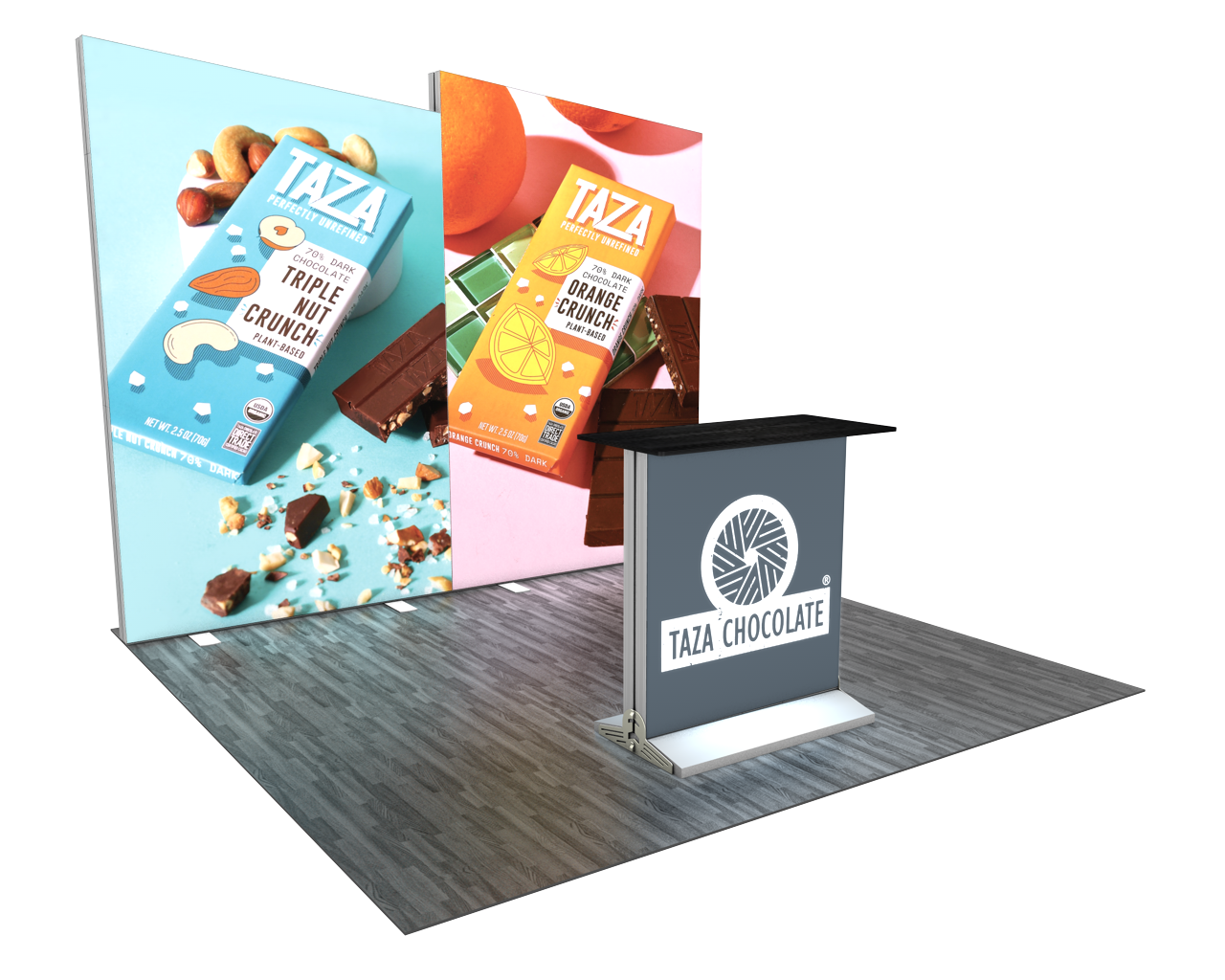 BrightLine Backlit Trade Show Display Kit - 10.01