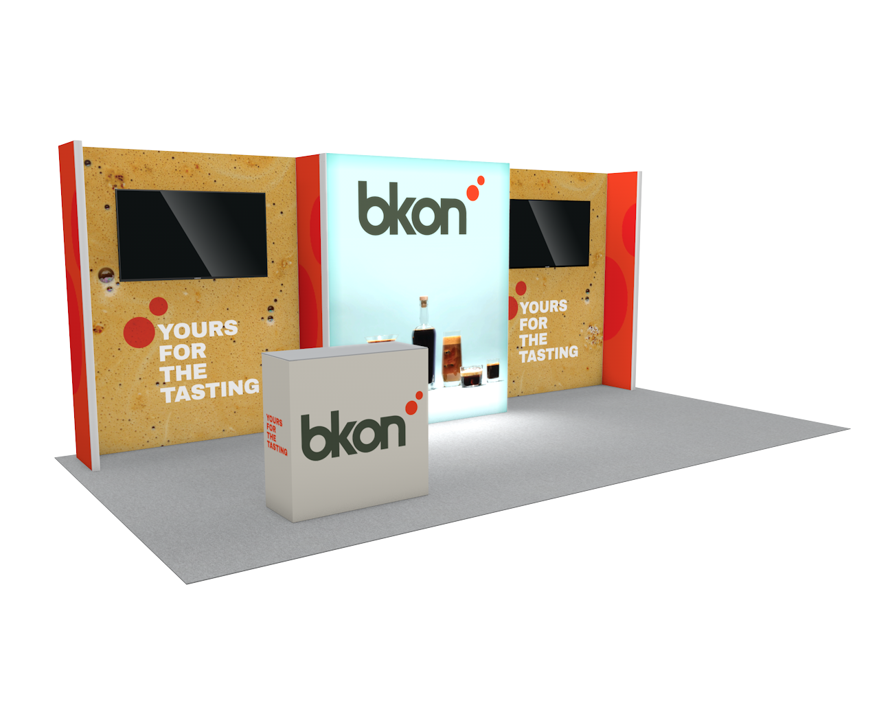 Looboo Backlit Trade Show Display Kit - 20.05