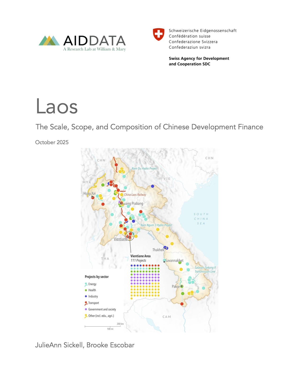 Laos: Chinese Development Finance Profile, 2000-2022