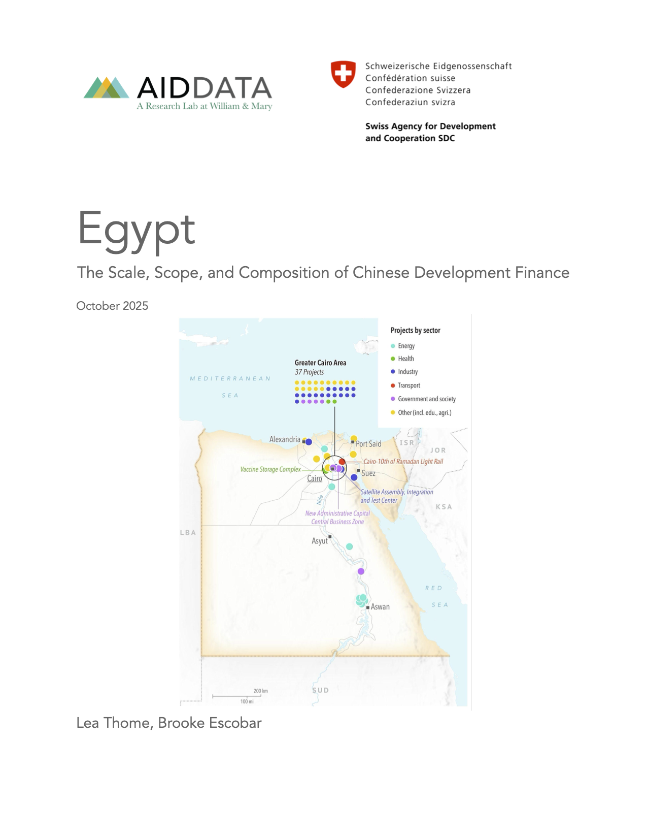 Egypt: Chinese Development Finance Profile, 2000-2022