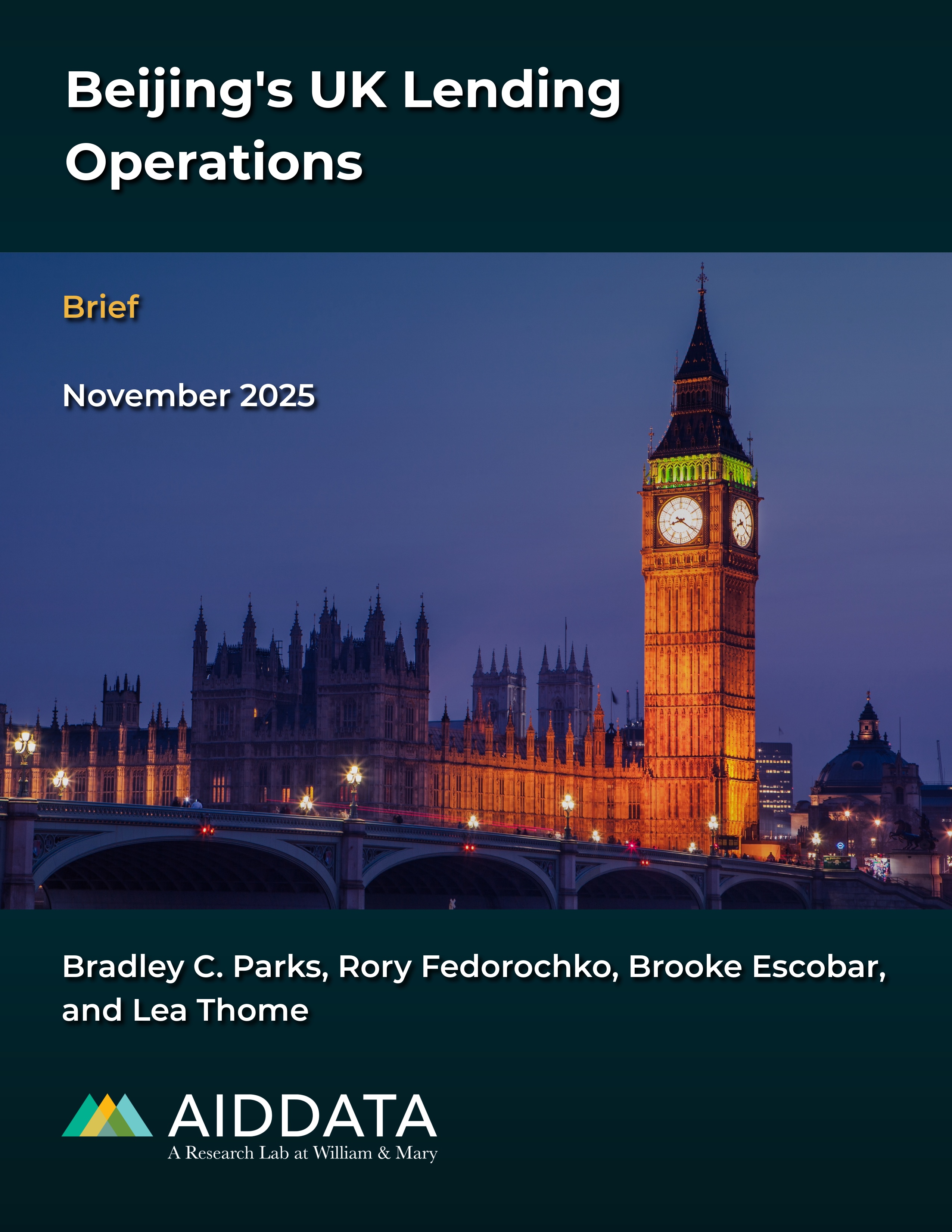 Beijing’s UK Lending Operations