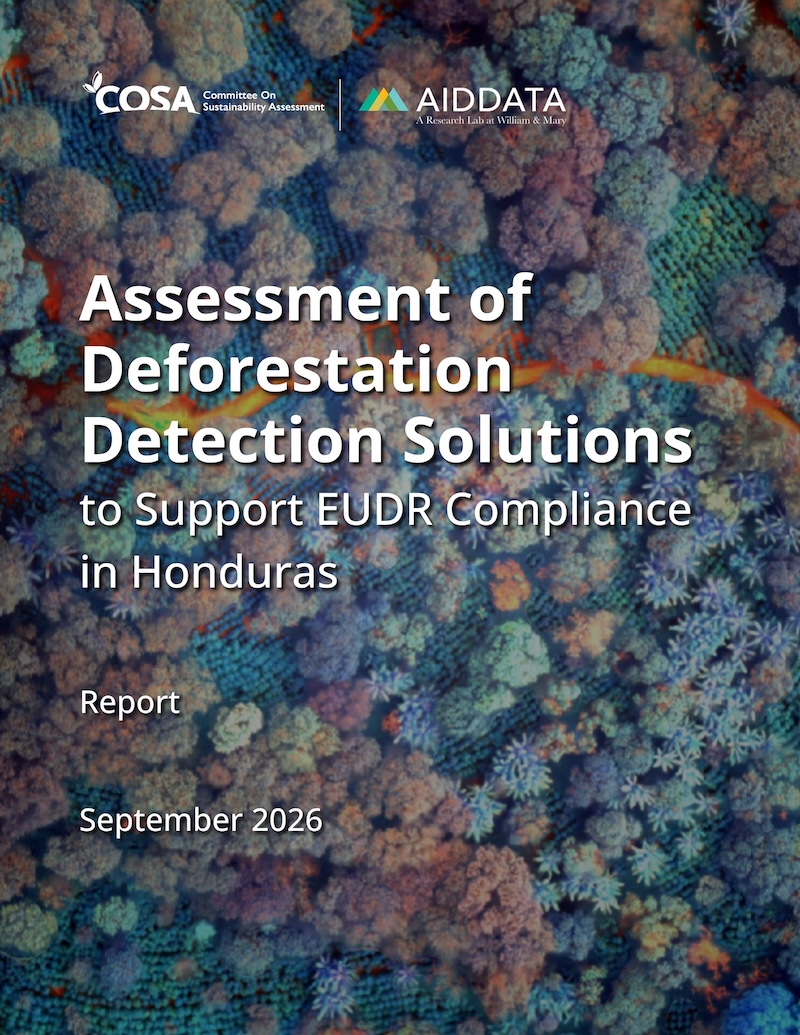 Assessment of Deforestation Detection Solutions to Support EUDR Compliance in Honduras