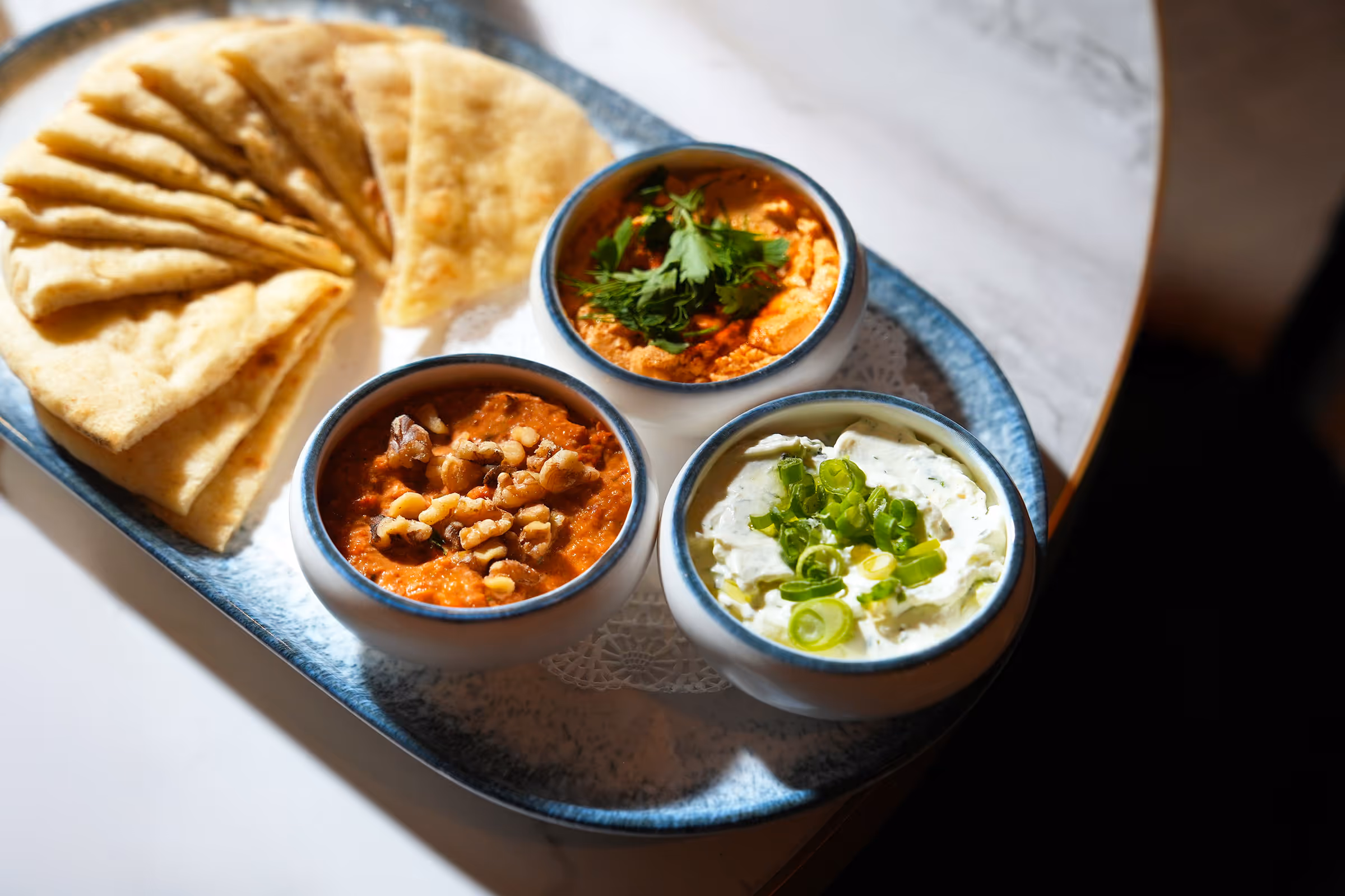 The Bar at Essex Restaurant NYC is ideal for cocktails and private parties. 