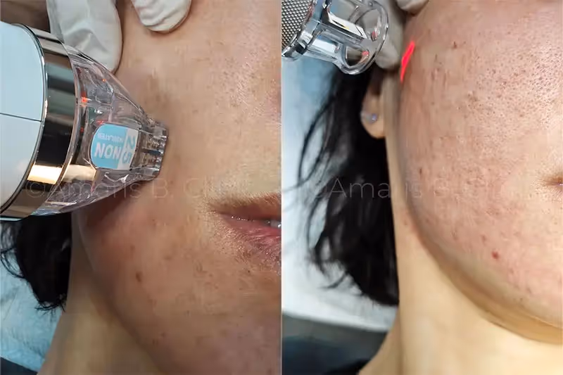 Radiofrequency (RF) Microneedling and Erbium Glass Laser Therapy Singapore