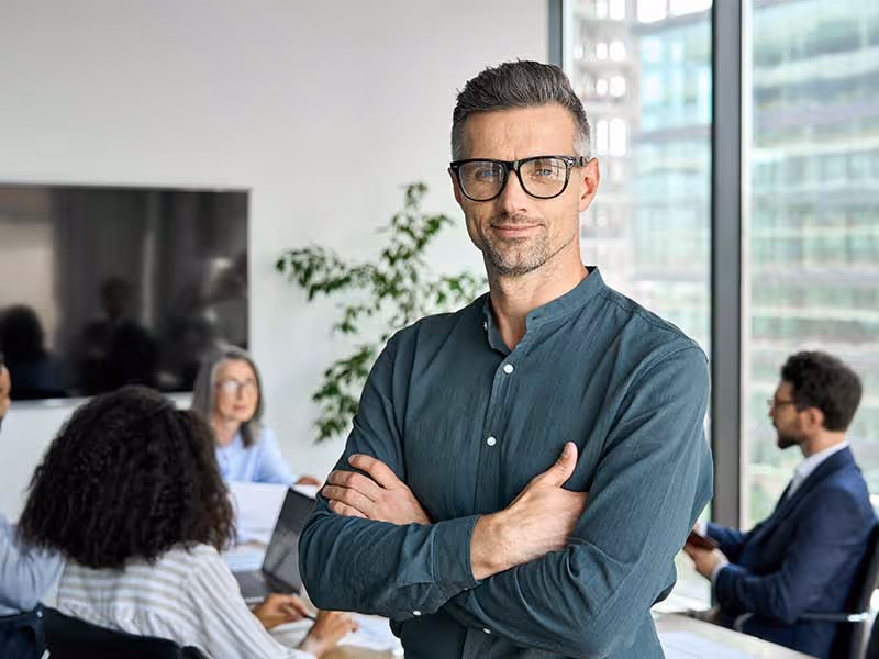 Man who looks like a Managing Director or CEO