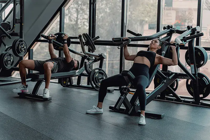 Get a gym buddy to avoid injuries
