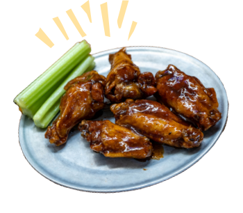 Pluckers chicken wings