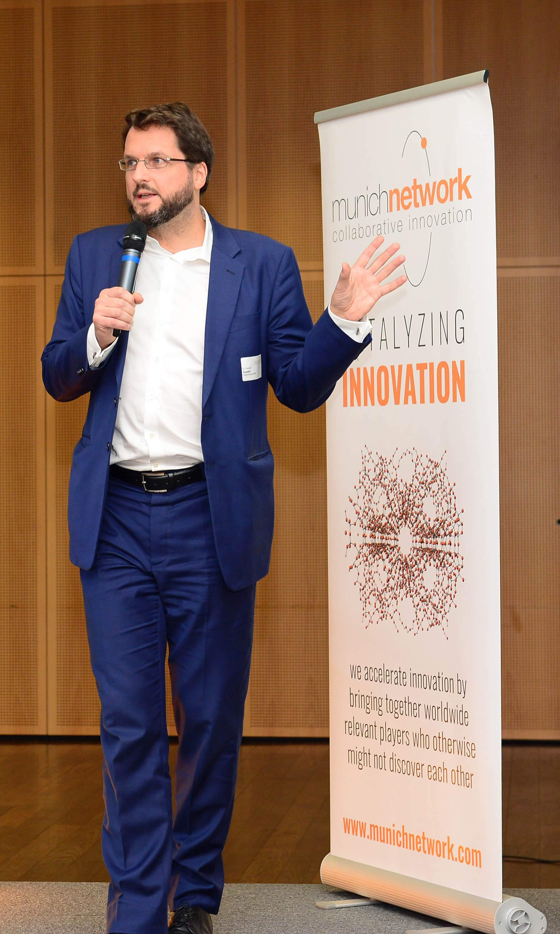 CEO Dr. Thomas Goette auf dem Digital Innovation Forum