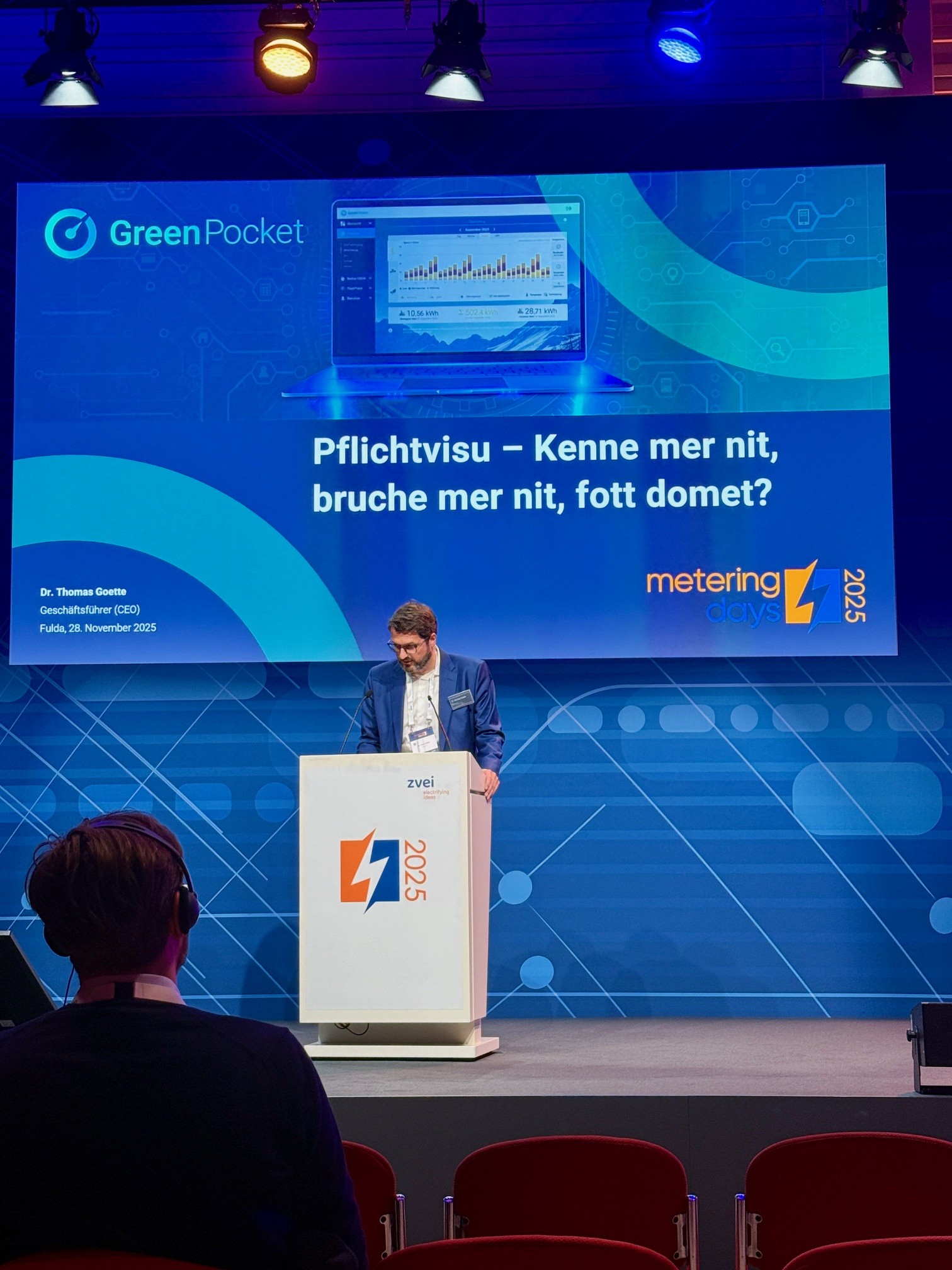 Voller Energie auf den metering days 2025