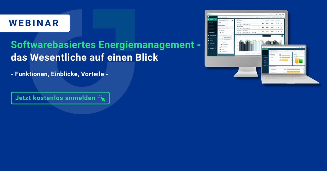 Webinar: Softwarebasiertes Energiemanagement - das Wesentliche auf einen Blick