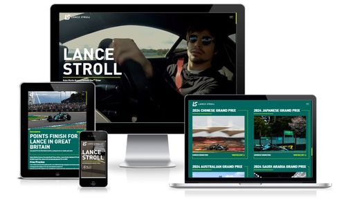 Lance Stroll Website Design