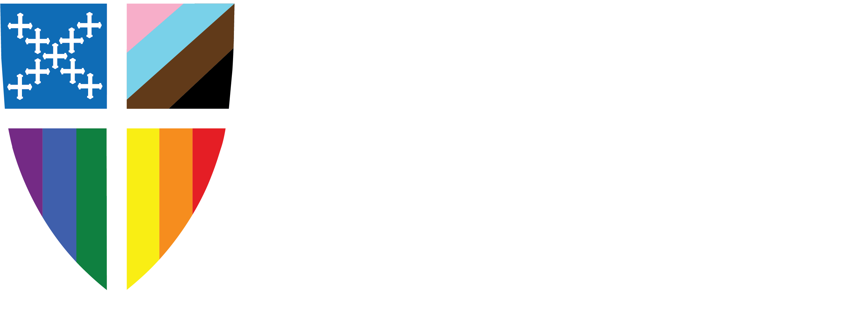 The Episcopal Church LGBTQ+ Pride shield.