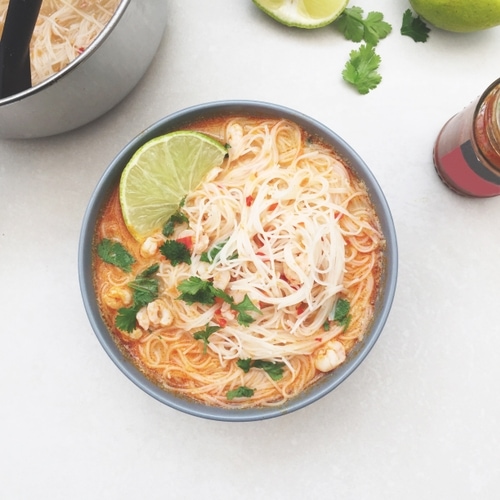 Thai Prawn Noodle Bowl
