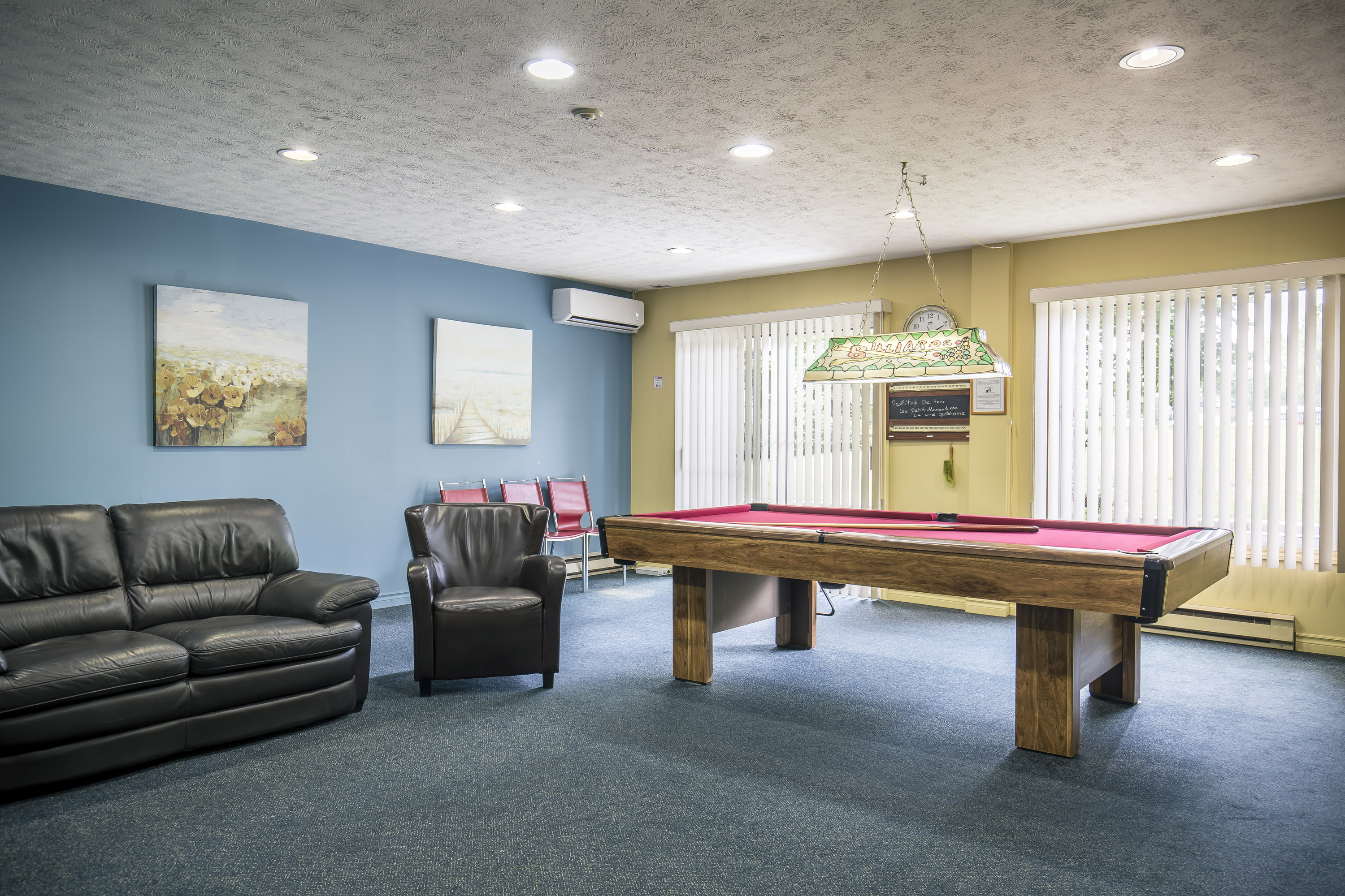 Table de billard Résidence des Trembles