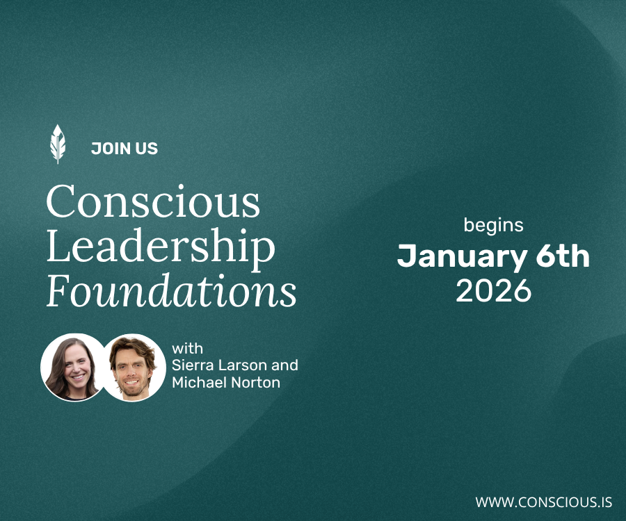 Conscious Leadership Foundations / Sierra Larson and Michael Norton / January 6 2026