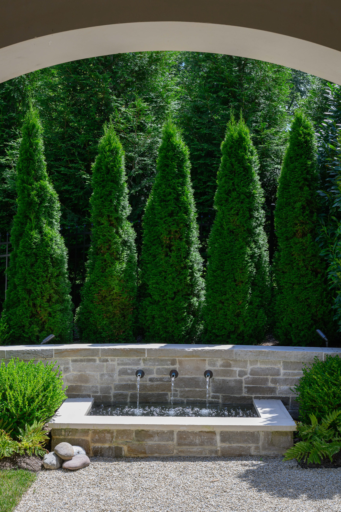Luxe Poolside Garden