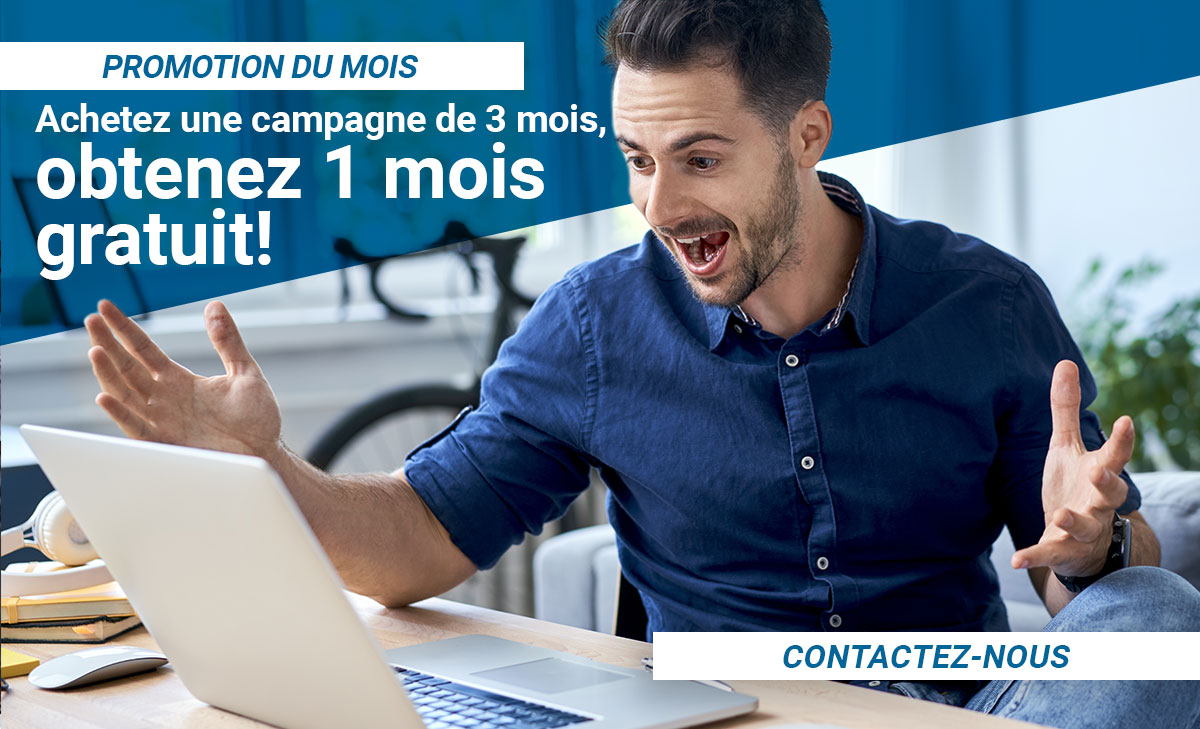 Promo achetez 3 mois et obtenez un mois gratuit